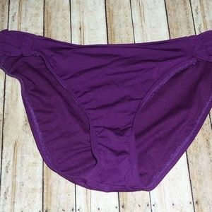 Purple JCP bikini bottoms NWOT